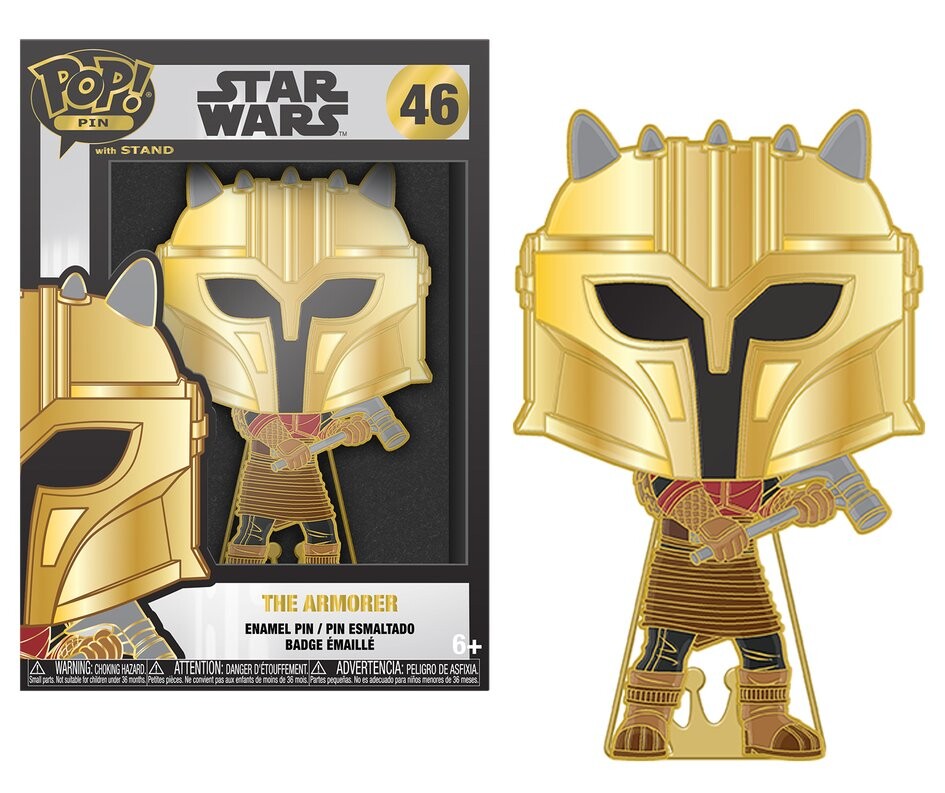 «Звездные войны» — большая эмалированная булавка № 46 — оружейник Inna marka
«Звездные войны» — большая эмалированная булавка № 46 — оружейник Inna marka