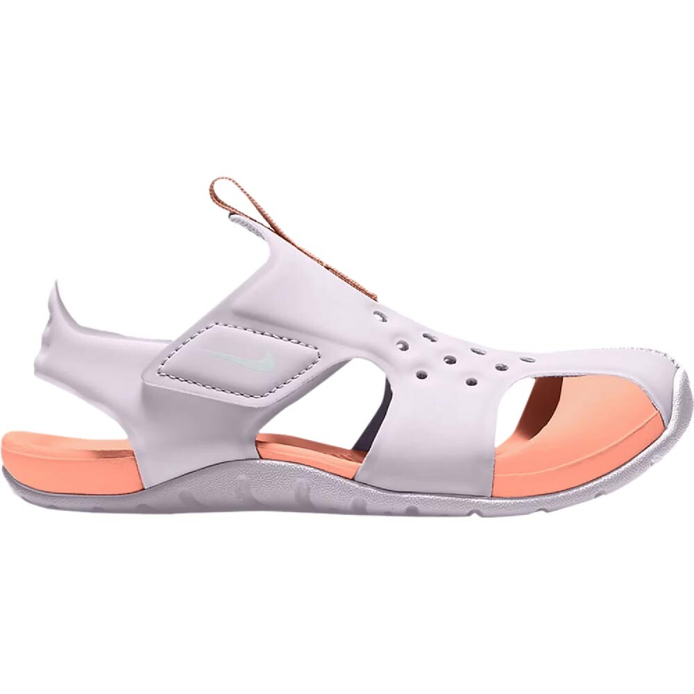 Сандалии Nike Sunray Protect 2 PS Light Violet Crimson Bliss, розовый/оранжевый
Сандалии Nike Sunray Protect 2 PS Light Violet Crimson Bliss, розовый/оранжевый