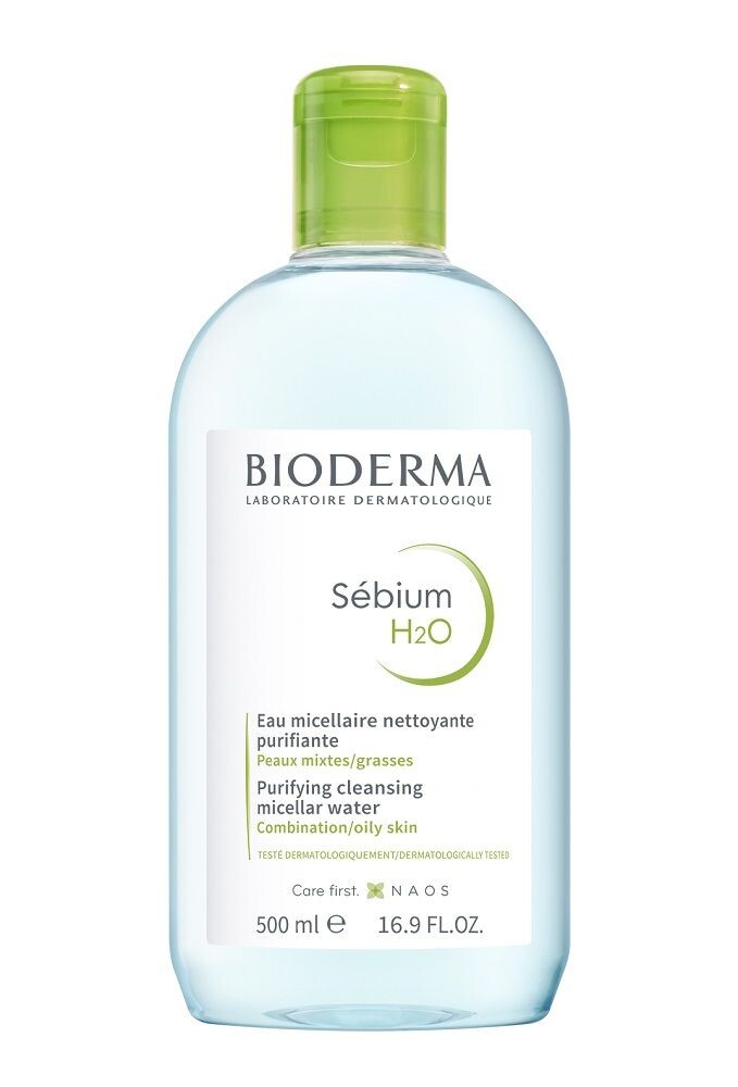 Bioderma Sébium H2O мицеллярная жидкость, 500 ml
Bioderma Sébium H2O мицеллярная жидкость, 500 ml