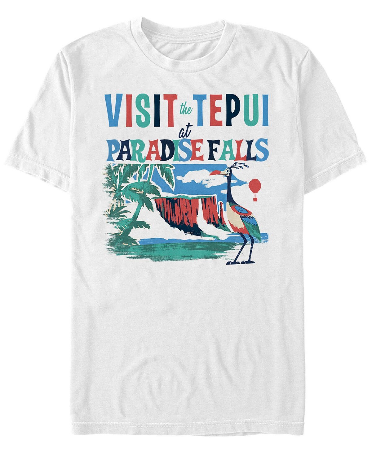 Мужская футболка disney pixar visit tepui at paradise falls с коротким рукавом Fifth Sun, белый
Мужская футболка disney pixar visit tepui at paradise falls с коротким рукавом Fifth Sun, белый