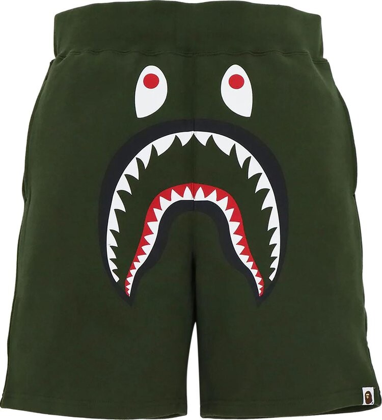 Шорты BAPE Shark Sweat Shorts 'Olivedrab', зеленый
Шорты BAPE Shark Sweat Shorts 'Olivedrab', зеленый