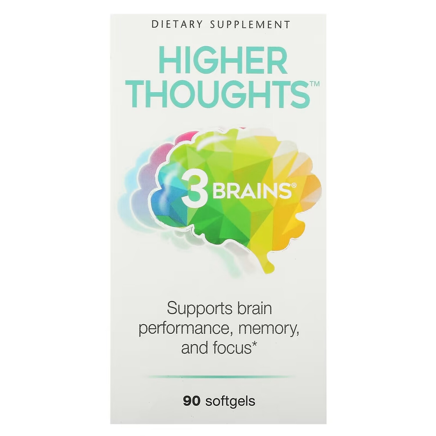 Natural Factors 3 Brains Higher Thoughts добавка для поддержки работы мозга, 90 капсул
Natural Factors 3 Brains Higher Thoughts добавка для поддержки работы мозга, 90 капсул