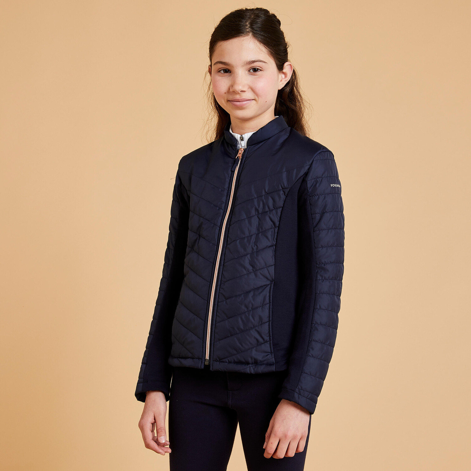 Куртка Fouganza 900 для верховой езды детская, синий / розовый
Куртка Fouganza 900 для верховой езды детская, синий / розовый