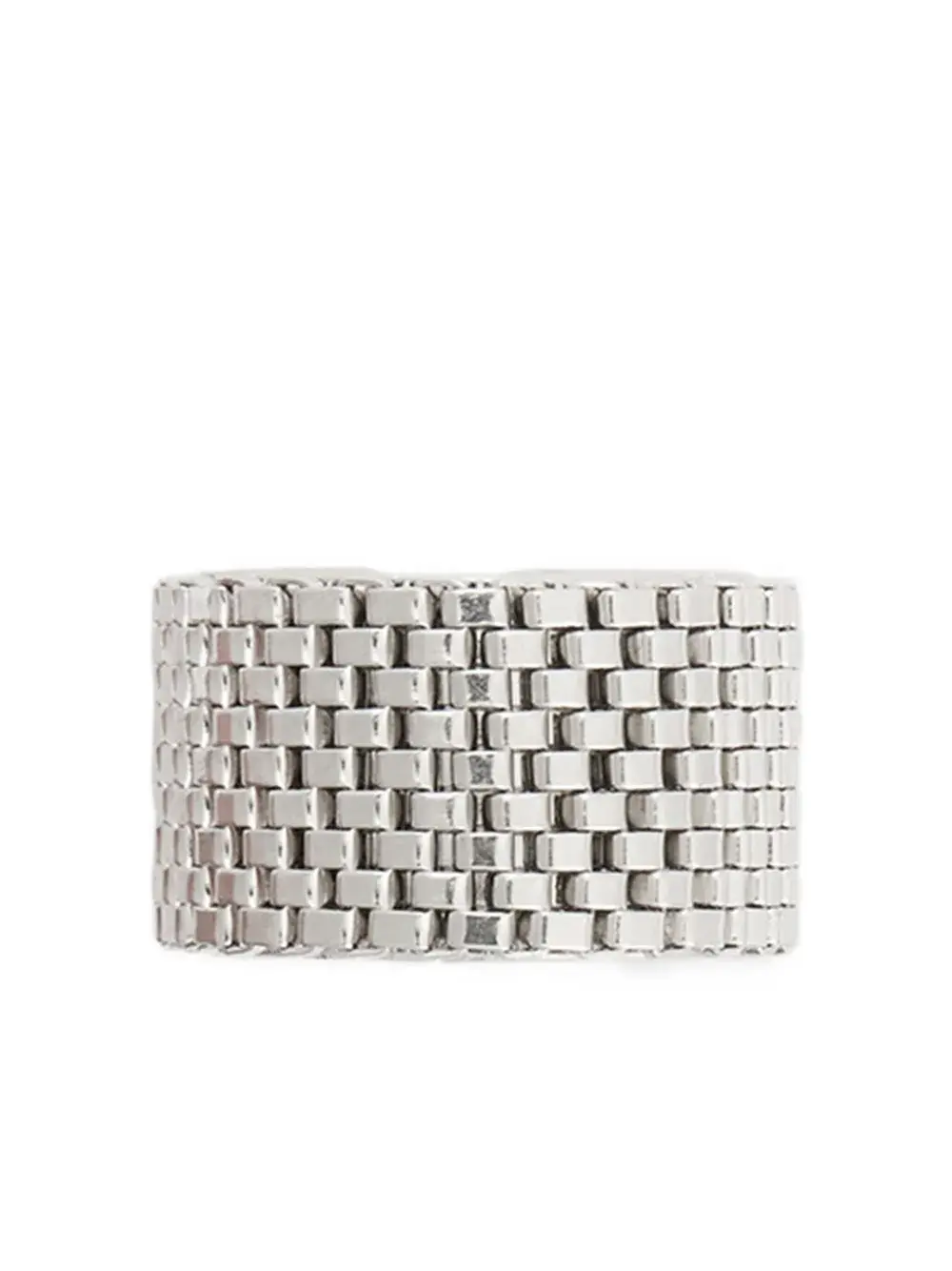 Текстурированное кольцо JIL SANDER, серебяный
Текстурированное кольцо JIL SANDER, серебяный