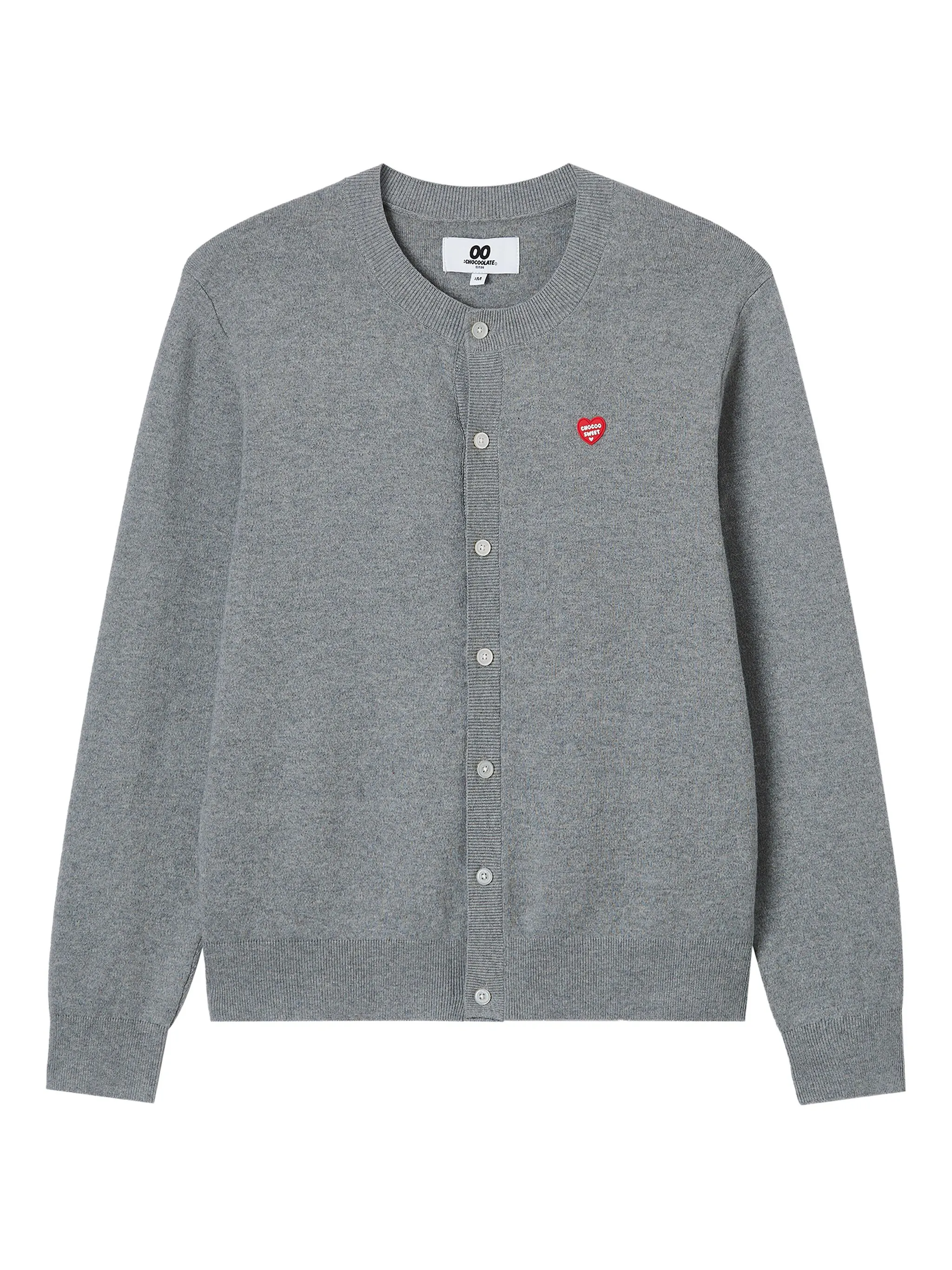 Кардиган с вышивкой Chocoolate, серый
Кардиган с вышивкой Chocoolate, серый
