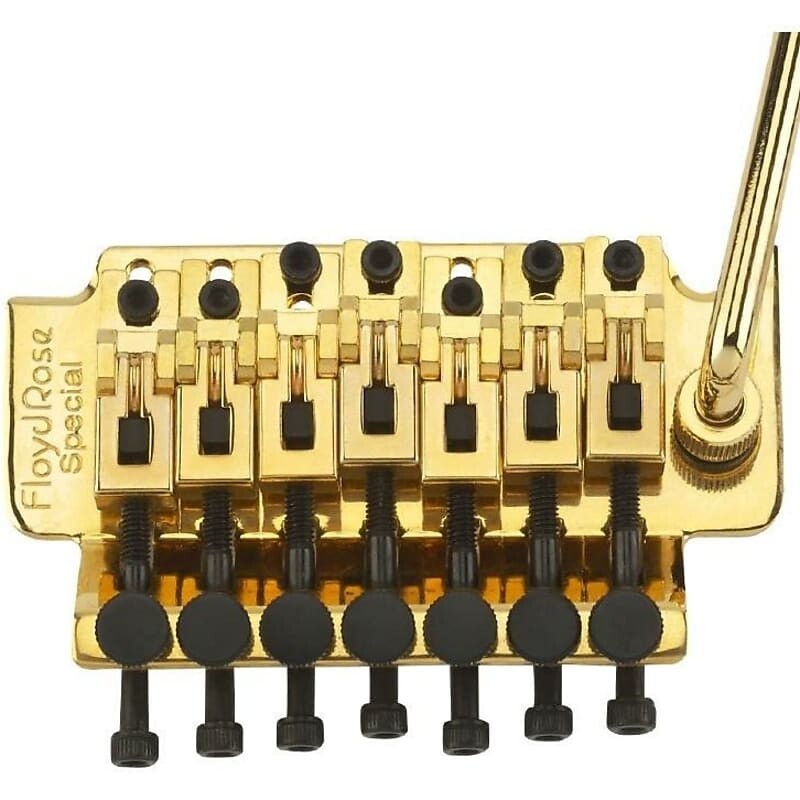 Floyd Rose FRTSSS3000 Special 7-String Tremolo System со стопорной гайкой, золото
Floyd Rose FRTSSS3000 Special 7-String Tremolo System со стопорной гайкой, золото