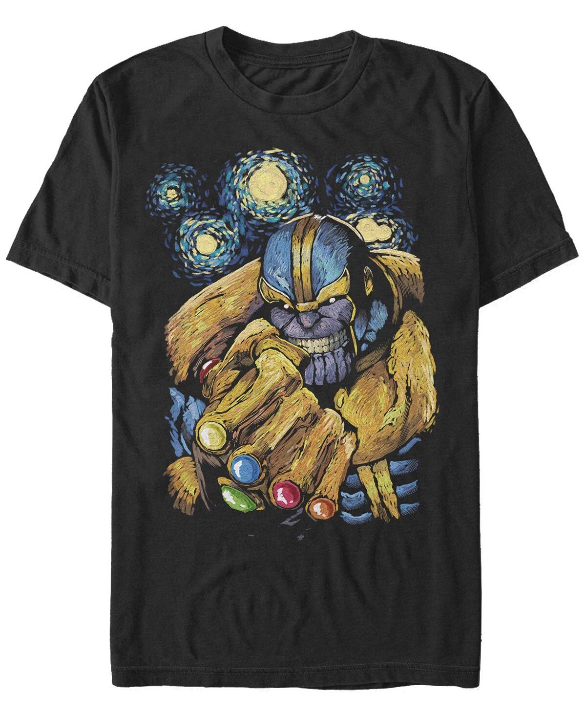 Мужская футболка thanos night с круглым вырезом и короткими рукавами Fifth Sun, черный
Мужская футболка thanos night с круглым вырезом и короткими рукавами Fifth Sun, черный