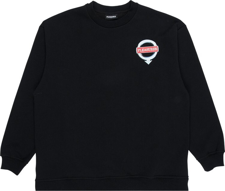 Толстовка Pleasures Language Crewneck 'Black', черный
Толстовка Pleasures Language Crewneck 'Black', черный