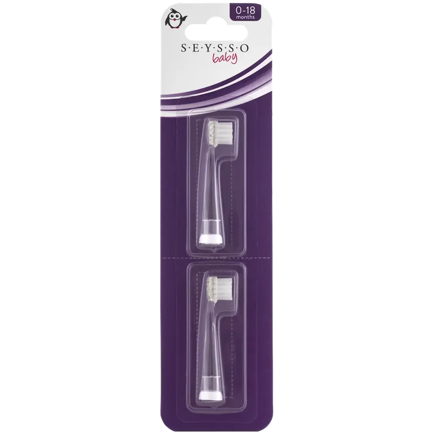 Seysso Baby Penguin насадки к звуковой зубной щетке для детей 0-18 мес, 2 шт./1 уп.
Seysso Baby Penguin насадки к звуковой зубной щетке для детей 0-18 мес, 2 шт./1 уп.