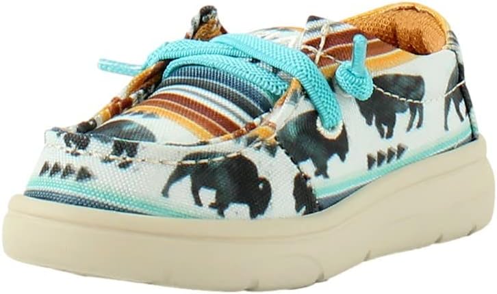 Детские повседневные туфли Ariat Lil' Stompers с принтом буффало, Multicolored (Buffalo)
Детские повседневные туфли Ariat Lil' Stompers с принтом буффало, Multicolored (Buffalo)