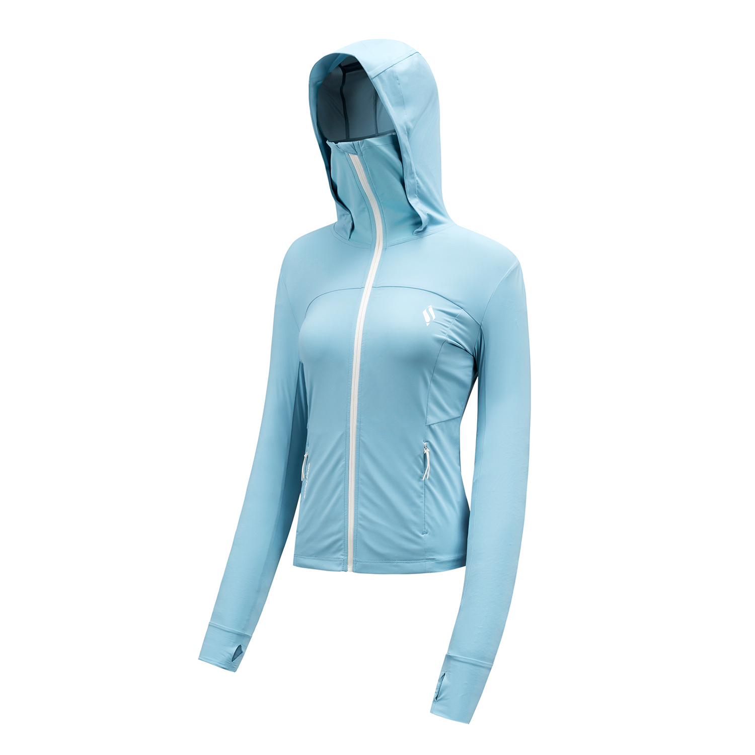 Skechers Ячжуан серия Дышащая Быстросохнущая Защитная от Ультрафиолета Одежда Унисекс, Gray Blue 
Skechers Ячжуан серия Дышащая Быстросохнущая Защитная от Ультрафиолета Одежда Унисекс, Gray Blue