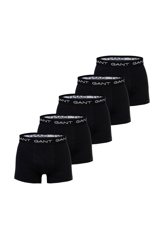 Боксеры шорты 5 шт. в упаковке - основные шорты 5 шт. в упаковке хлопок стрейч простые Gant, черный
Боксеры шорты 5 шт. в упаковке - основные шорты 5 шт. в упаковке хлопок стрейч простые Gant, черный