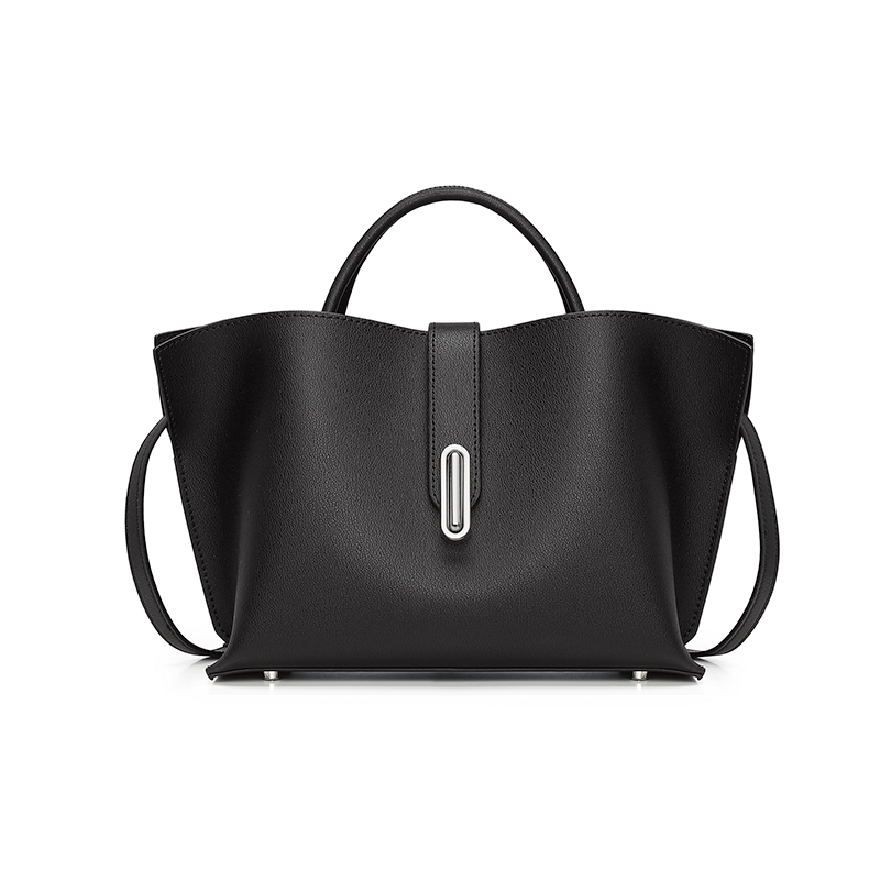 JAGUAR Кожаная женская сумка-шоппер через плечо, Black 
JAGUAR Кожаная женская сумка-шоппер через плечо, Black