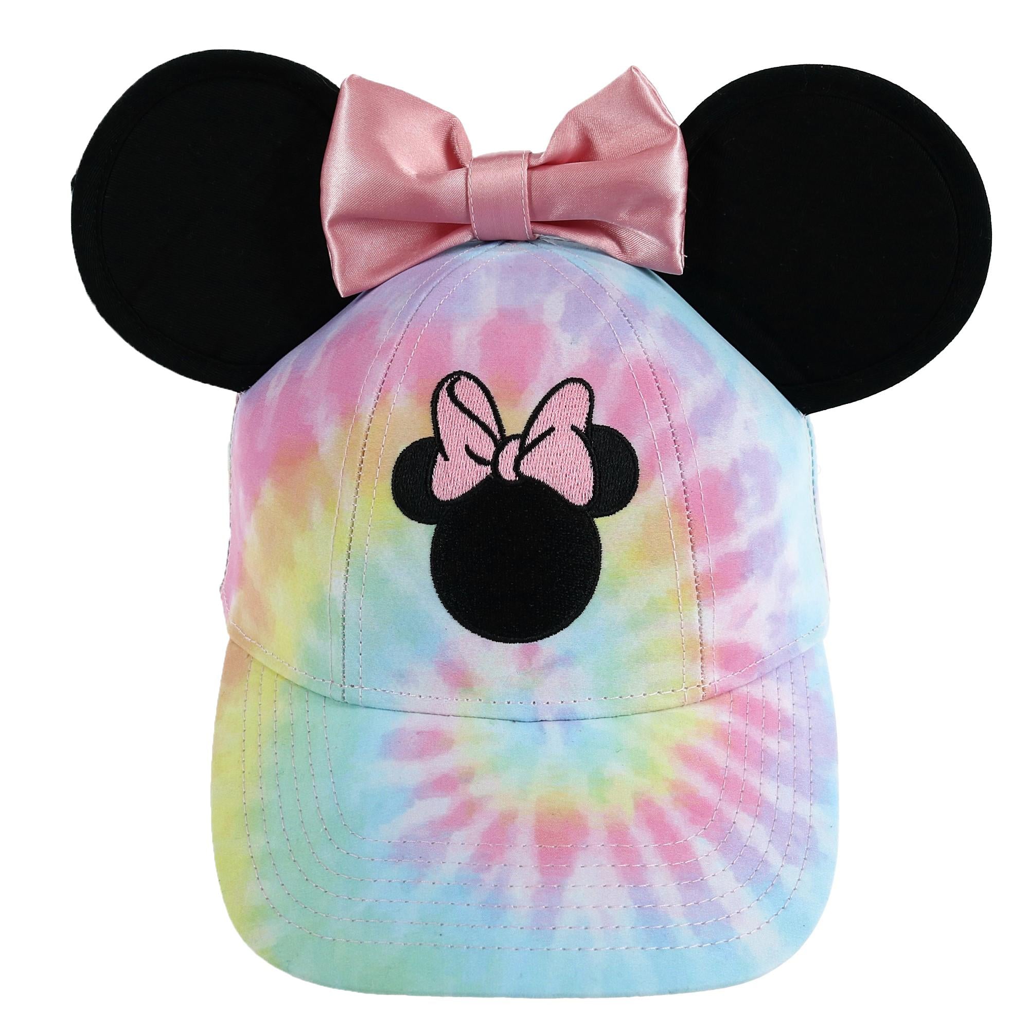 Детская бейсболка Disney с узором тай-дай, бантом и 3D ушками Minnie Mouse Jerry Leigh, мультиколор 
Детская бейсболка Disney с узором тай-дай, бантом и 3D ушками Minnie Mouse Jerry Leigh, мультиколор