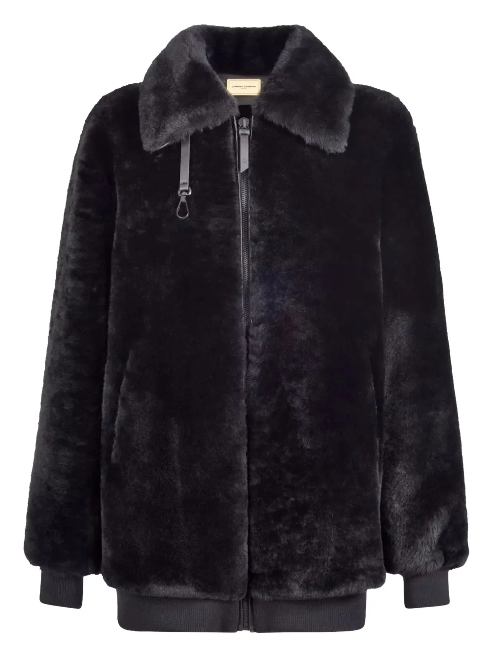 Куртка из овчины с кожаной отделкой CHRISTINA CRAWFORD, черный
Куртка из овчины с кожаной отделкой CHRISTINA CRAWFORD, черный