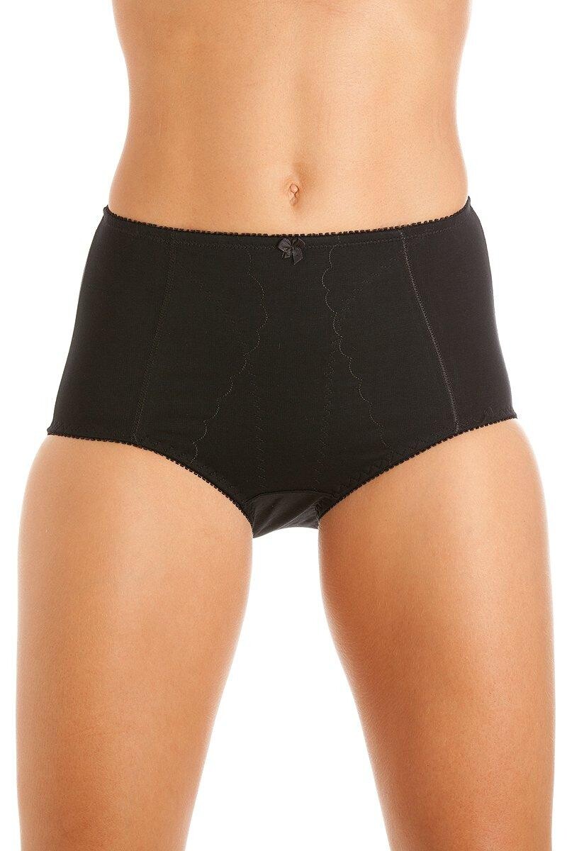 Комплект классических хлопковых трусов из трех штук Camille, черный
Комплект классических хлопковых трусов из трех штук Camille, черный