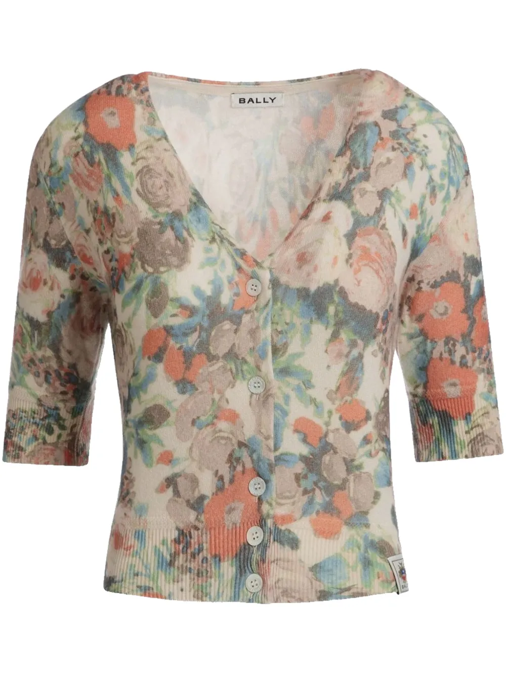 Кашемировый кардиган Bally, нейтральный
Кашемировый кардиган Bally, нейтральный