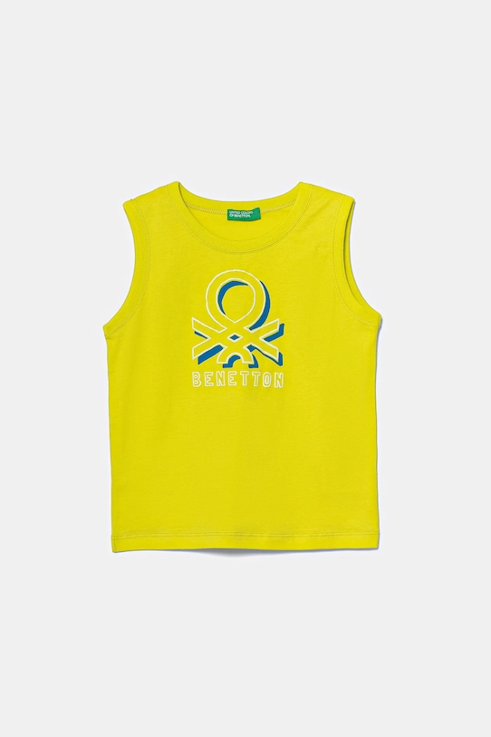 Детская хлопковая футболка United Colors Of Benetton, зеленый
Детская хлопковая футболка United Colors Of Benetton, зеленый
