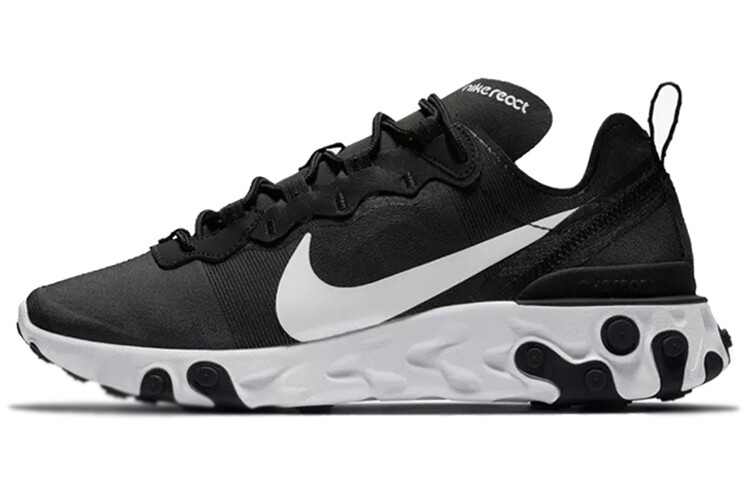 Nike React Element 55 черный белый (женские) 
Nike React Element 55 черный белый (женские)