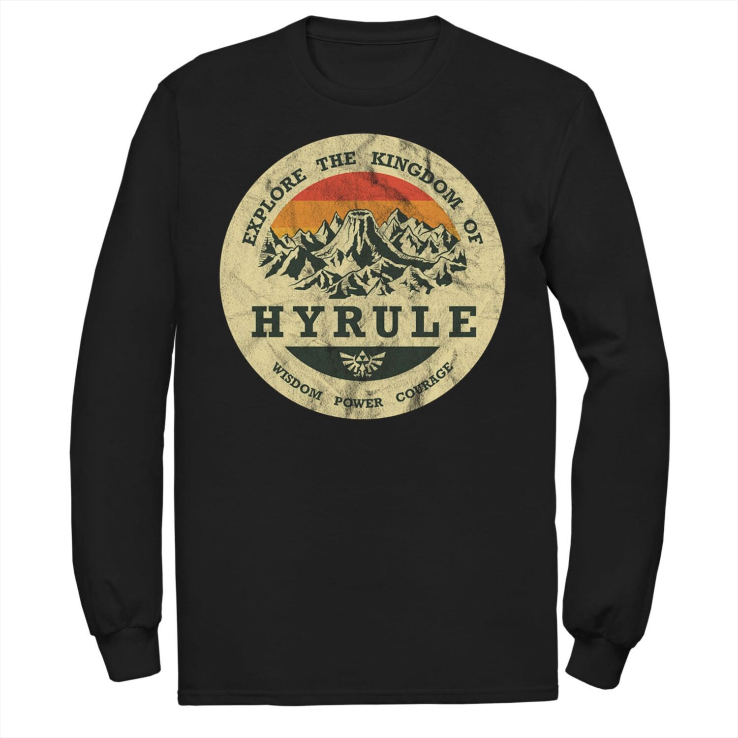 Мужская футболка Nintendo The Legend Of Zelda Explore the Kingdom Of Hyrule с потертым портретом Licensed Character
Мужская футболка Nintendo The Legend Of Zelda Explore the Kingdom Of Hyrule с потертым портретом Licensed Character