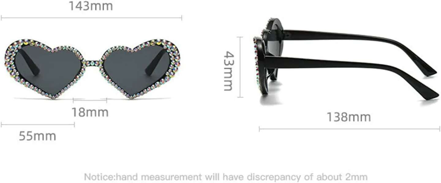 Солнцезащитные очки Willochra в форме сердца для женщин, сверкающие кристаллами, милые розовые, очаровательные, с блестками и стразами, 3pcs-black&blue&pink
Солнцезащитные очки Willochra в форме сердца для женщин, сверкающие кристаллами, милые розовые, очаровательные, с блестками и стразами, 3pcs-black&blue&pink