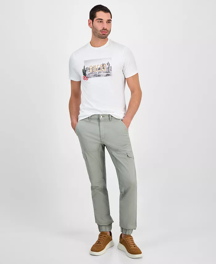 Мужские брюки Rubin Kombat Cargo GUESS, зеленый
Мужские брюки Rubin Kombat Cargo GUESS, зеленый