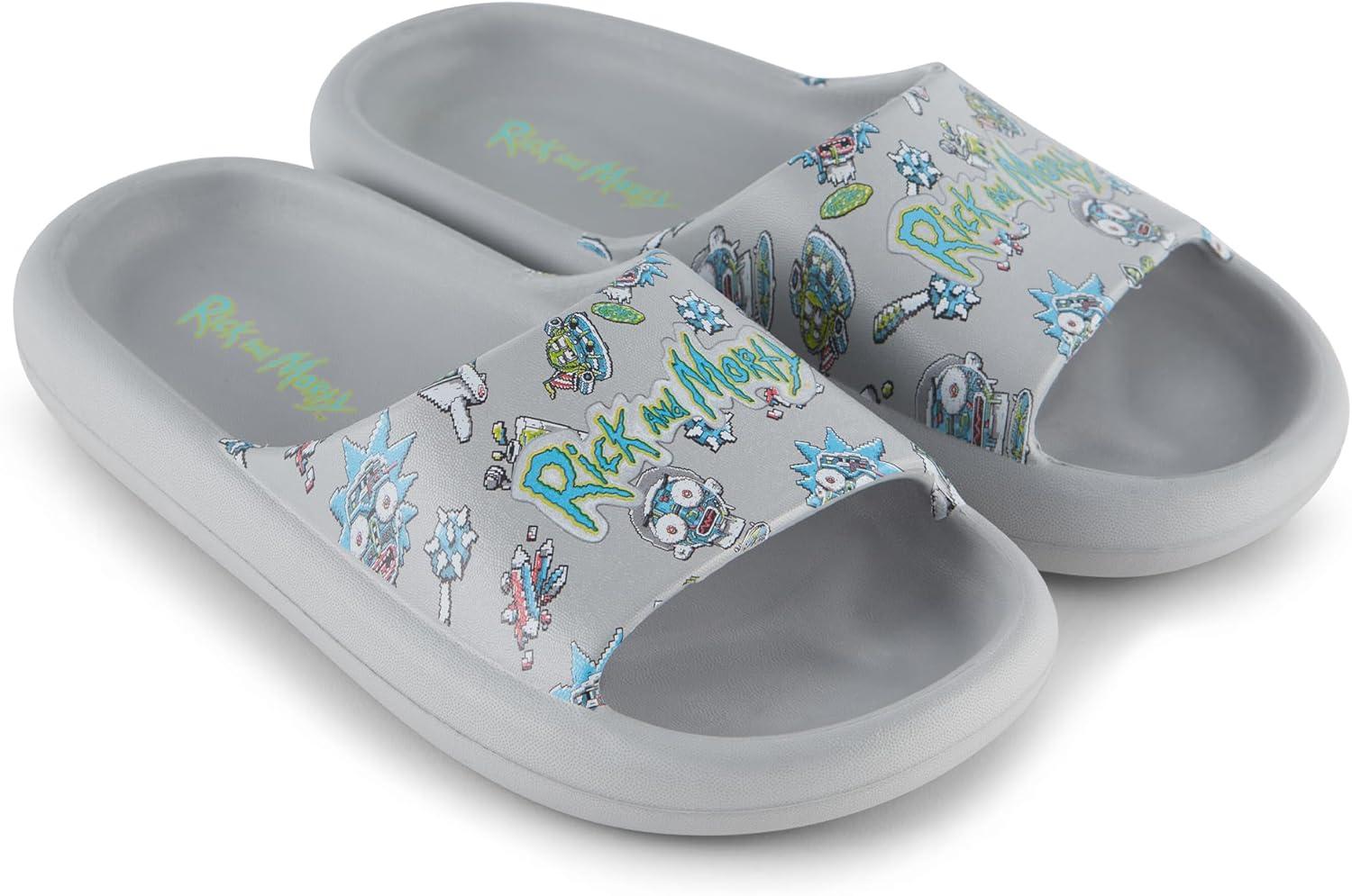Мужские комфортные шлепанцы RICK AND MORTY - официально лицензированные шлепанцы с подушкой - Рик Санчез и Морти Смит, серый
Мужские комфортные шлепанцы RICK AND MORTY - официально лицензированные шлепанцы с подушкой - Рик Санчез и Морти Смит, серый