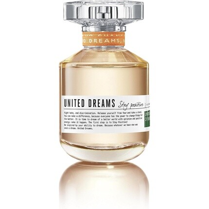 United Colors Of Benetton United Dreams Stay Positive Eau De Toilette Spray for Her
United Colors Of Benetton United Dreams Stay Positive Eau De Toilette Spray for Her