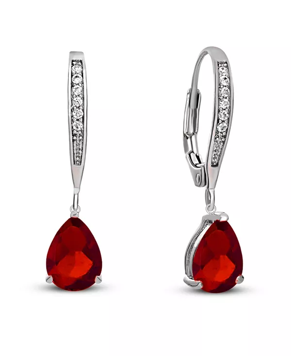 Серьги-Капельки из стерлингового серебра с кубическим цирконием Genevive, red
Серьги-Капельки из стерлингового серебра с кубическим цирконием Genevive, red