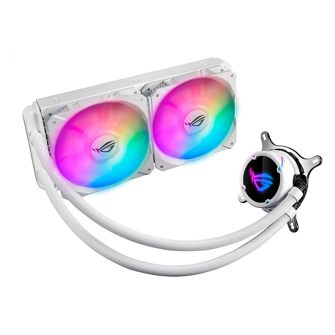 Система водяного охлаждения Asus ROG STRIX LC 240 RGB, белый
Система водяного охлаждения Asus ROG STRIX LC 240 RGB, белый