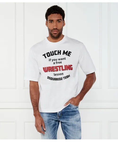 Футболка Loose fit Dsquared2, белый
Футболка Loose fit Dsquared2, белый