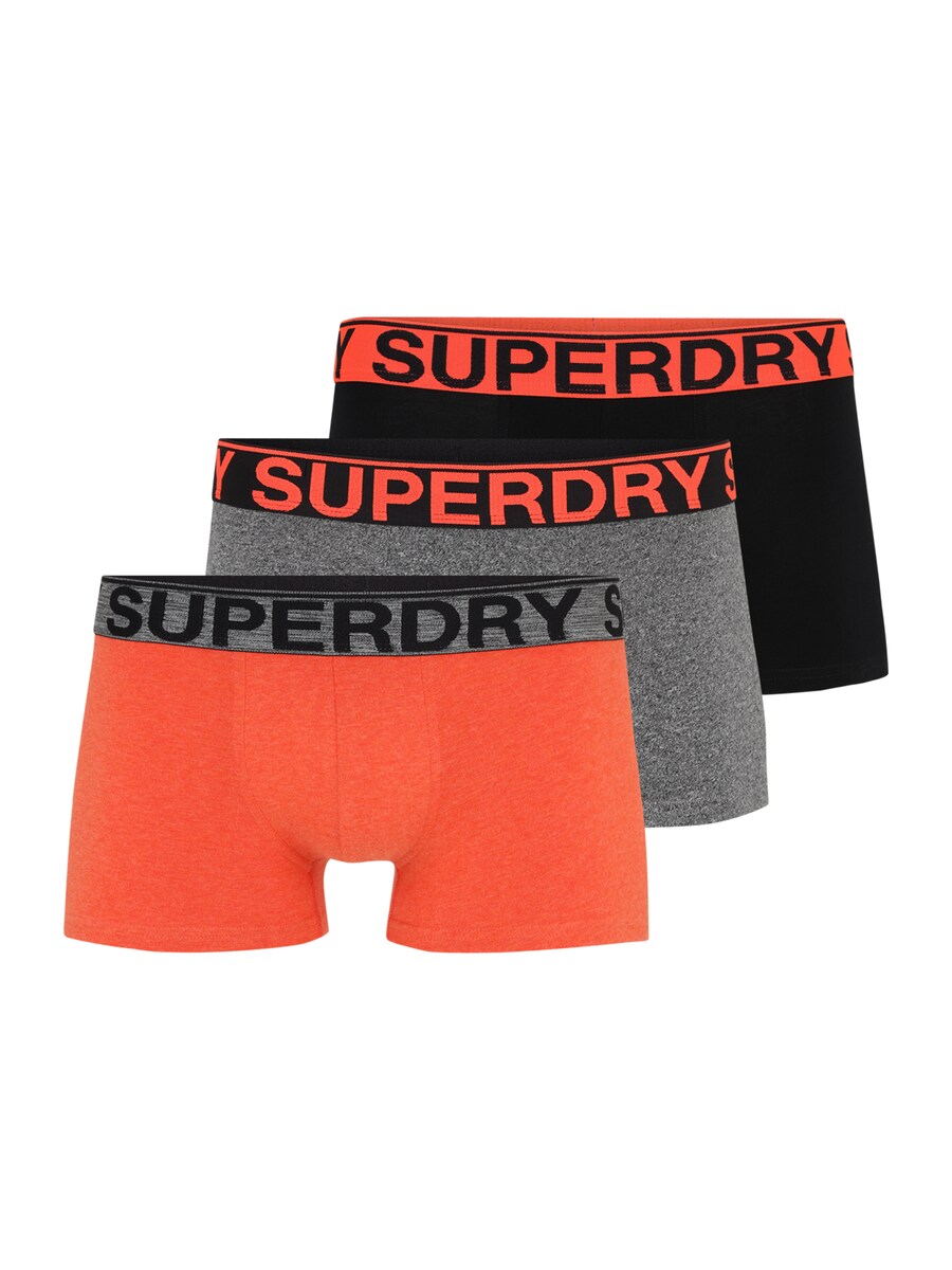 Боксеры Superdry, цвет mottled grey/Mandarine/Black
Боксеры Superdry, цвет mottled grey/Mandarine/Black