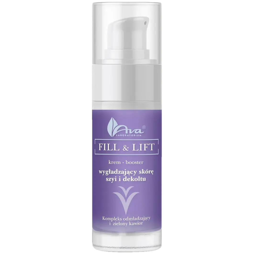Ava Fill&Lift разглаживающий крем-бустер для лица, 30 мл
Ava Fill&Lift разглаживающий крем-бустер для лица, 30 мл