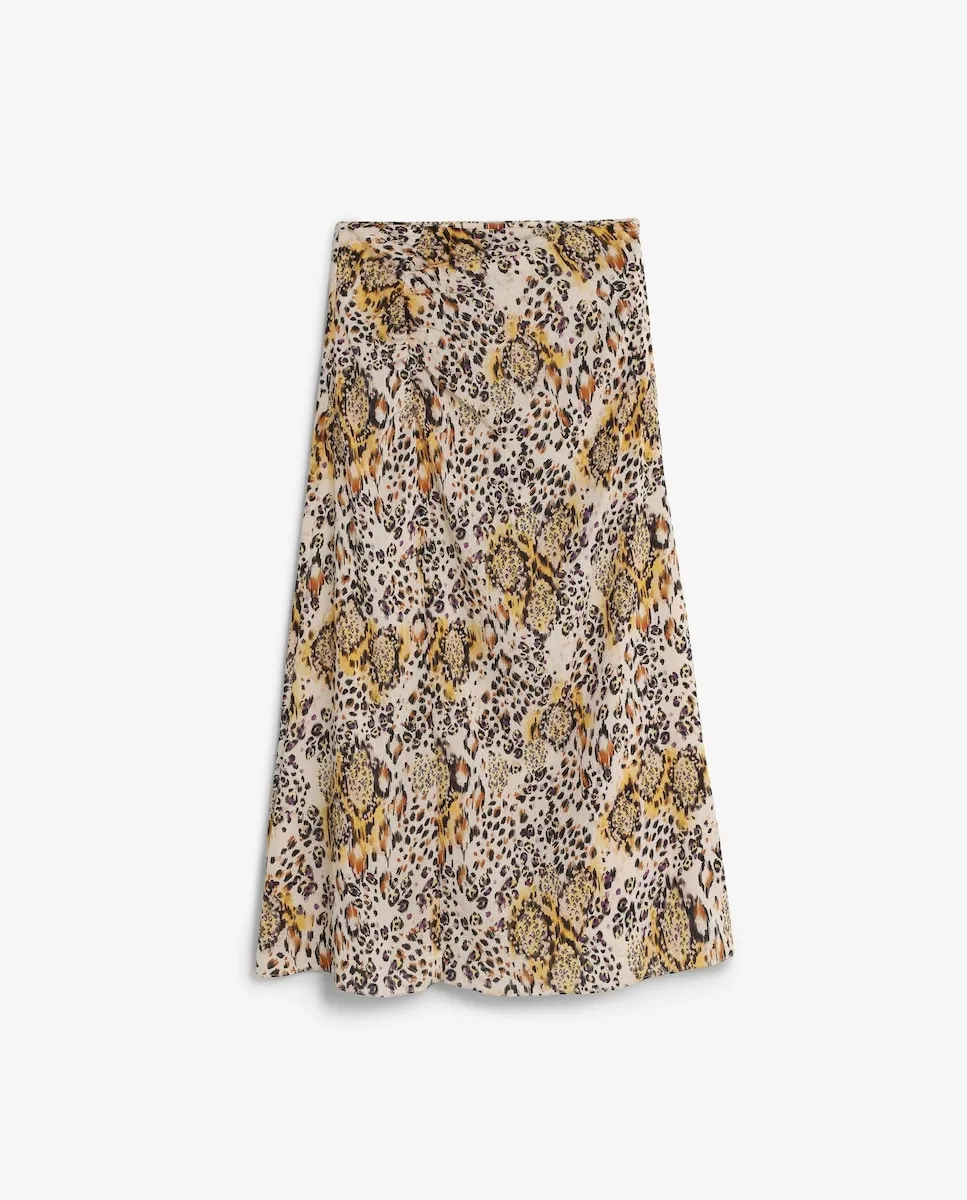 Миди-юбка с принтом под звериную шкуру Scalpers, многоцветный
Миди-юбка с принтом под звериную шкуру Scalpers, многоцветный