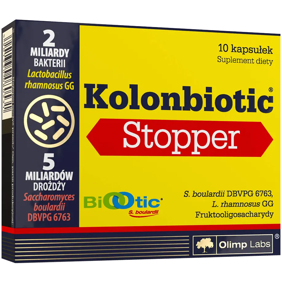Olimp Kolonbiotic Stopper биологически активная добавка, 10 таблеток/1 упаковка
Olimp Kolonbiotic Stopper биологически активная добавка, 10 таблеток/1 упаковка