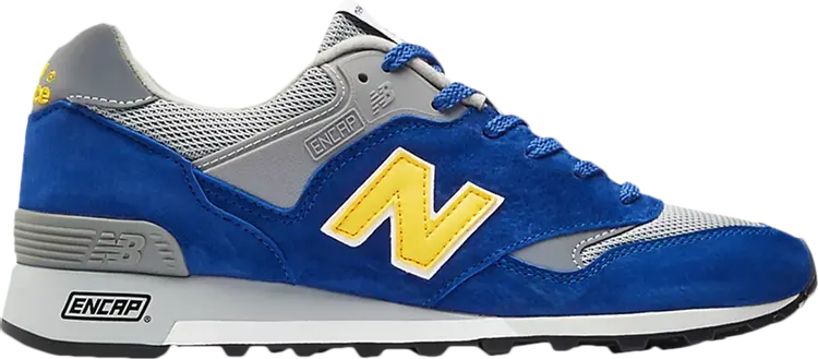 Кроссовки New Balance 577 Made In England 'Blue Yellow', синий
Кроссовки New Balance 577 Made In England 'Blue Yellow', синий
