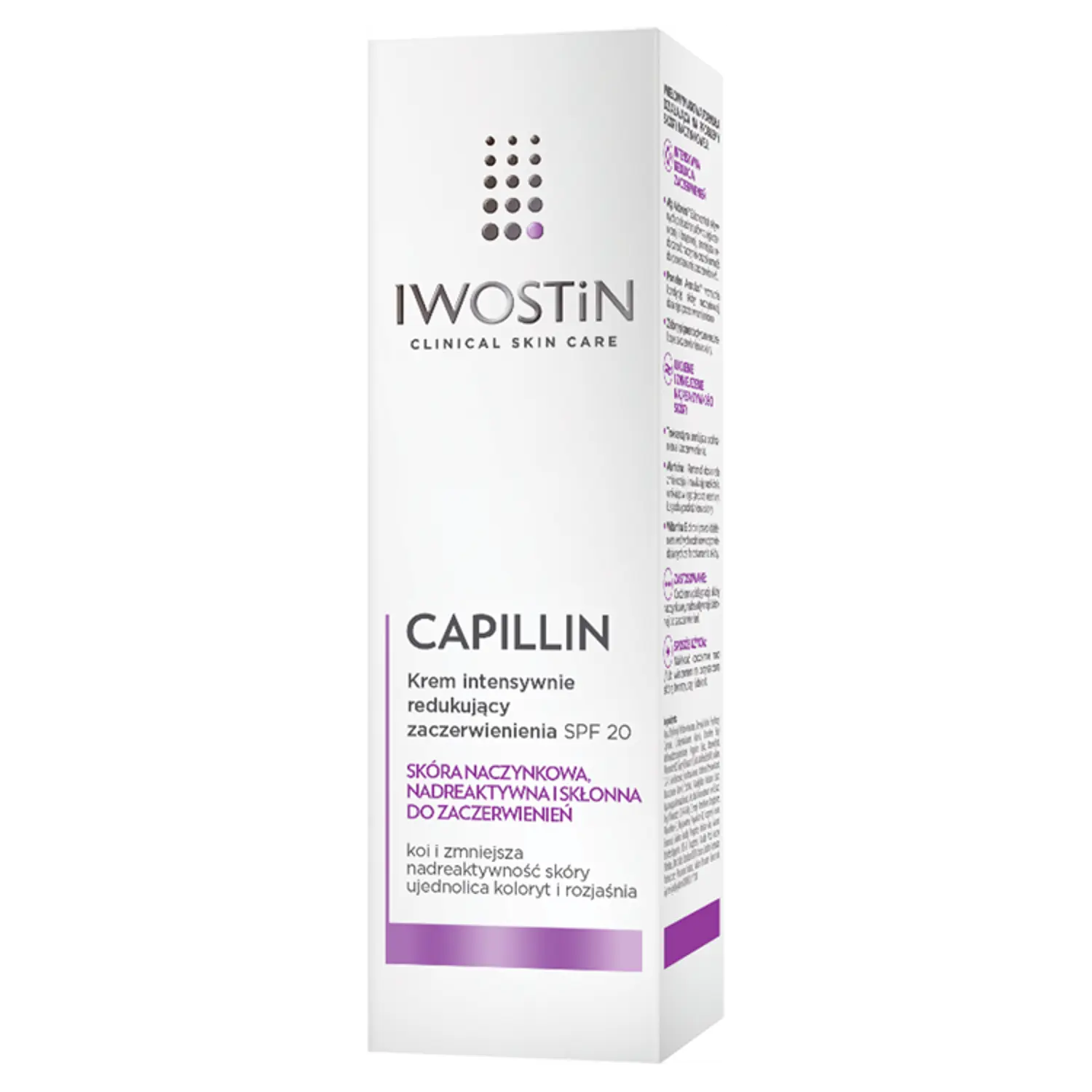 Iwostin Capillin интенсивный крем для лица против покраснений SPF20, 40 мл
Iwostin Capillin интенсивный крем для лица против покраснений SPF20, 40 мл