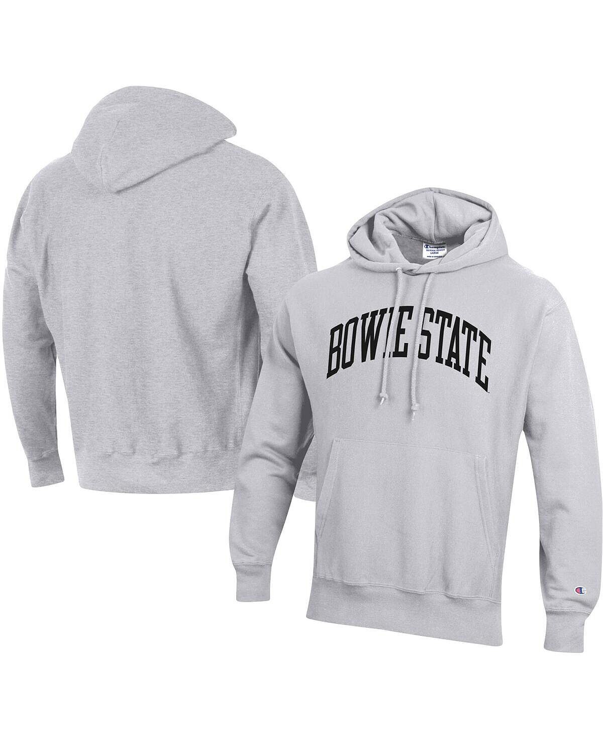 Мужская серая толстовка с капюшоном bowie state bulldogs tall arch pullover Champion, серый
Мужская серая толстовка с капюшоном bowie state bulldogs tall arch pullover Champion, серый