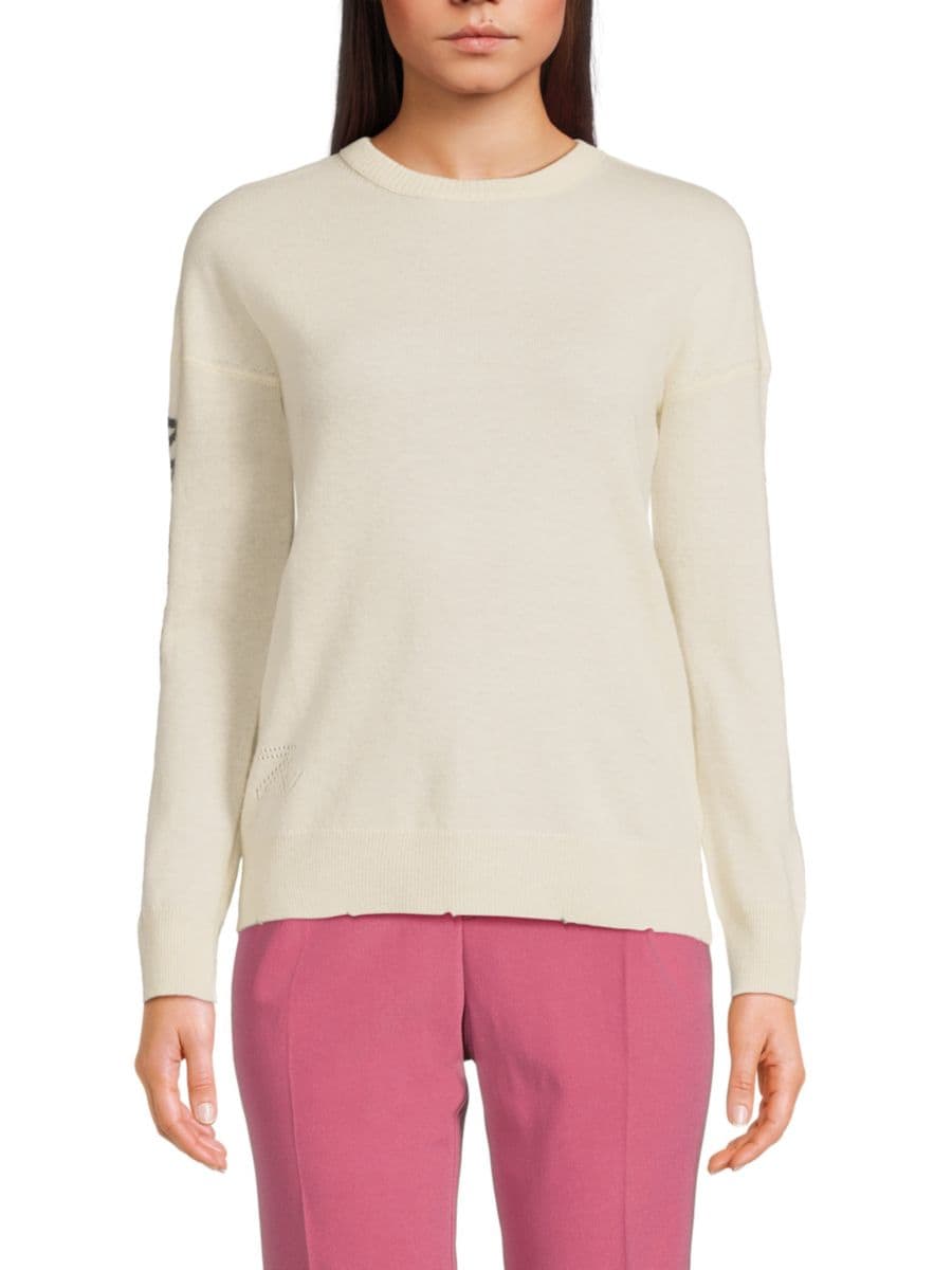 Свитер Gaby из шерстяной смеси с круглым вырезом Zadig & Voltaire, цвет Creme
Свитер Gaby из шерстяной смеси с круглым вырезом Zadig & Voltaire, цвет Creme