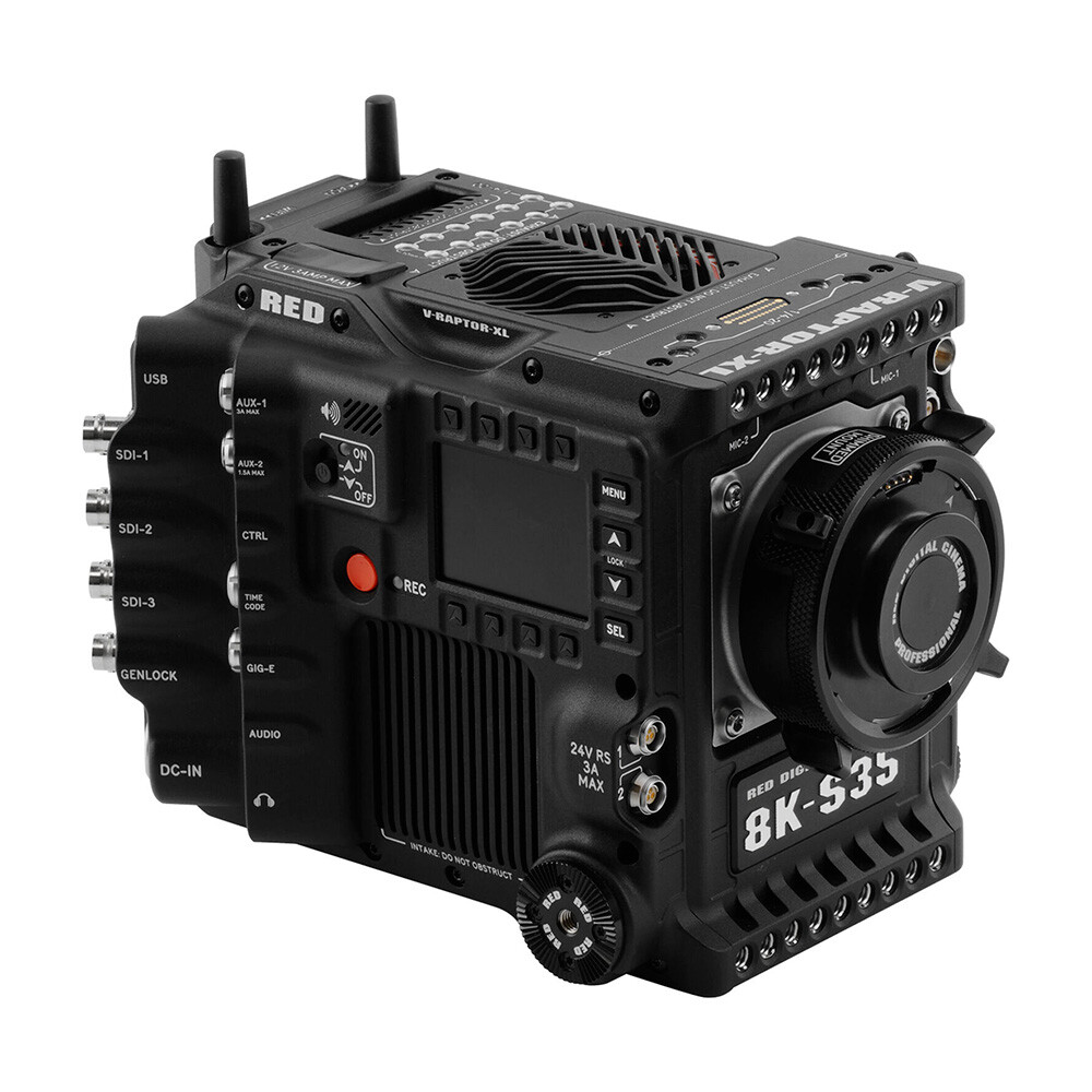 Видеокамера RED Digital Cinema V-RAPTOR XL 8K S35, Только камера, PL, Gold Mount, черный
Видеокамера RED Digital Cinema V-RAPTOR XL 8K S35, Только камера, PL, Gold Mount, черный