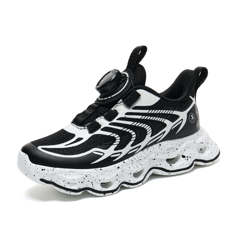 Кроссовки детские с низким верхом, противоскользящие и износостойкие, с дышащим эффектом Rebound Binary, черный/белый
Кроссовки детские с низким верхом, противоскользящие и износостойкие, с дышащим эффектом Rebound Binary, черный/белый