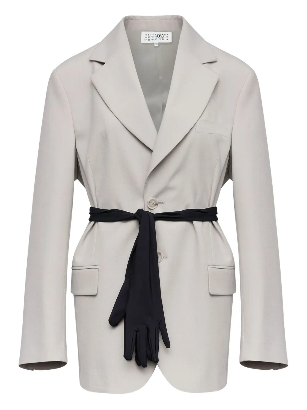 Блейзер с длинными рукавами Mm6 Maison Margiela, серый
Блейзер с длинными рукавами Mm6 Maison Margiela, серый