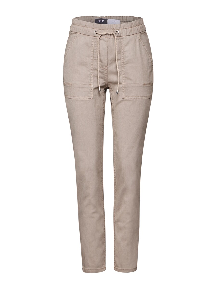 Облегающие брюки CECIL, темно-бежевый 
Облегающие брюки CECIL, темно-бежевый
