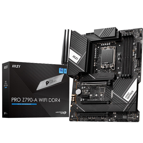 Материнская плата MSI PRO Z790-A WiFi, DDR4, черный, Серый, Материнская плата MSI PRO Z790-A WiFi, DDR4, черный
Материнская плата MSI PRO Z790-A WiFi, DDR4, черный, Серый, Материнская плата MSI PRO Z790-A WiFi, DDR4, черный