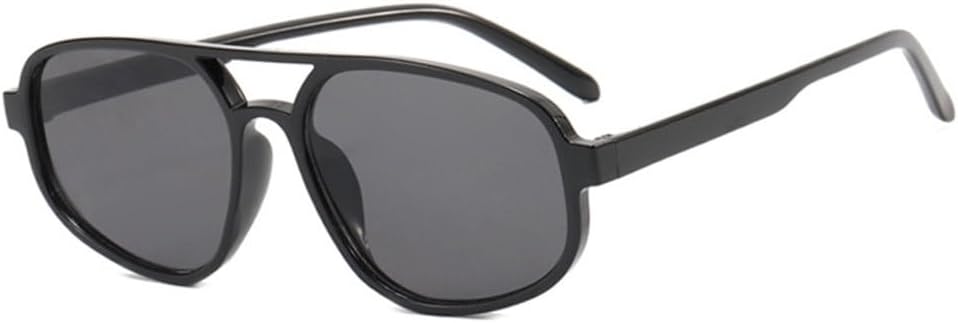 Ретро-солнцезащитные очки с двойной перемычкой 2027 года для мужчин, простые и легкие, для женщин, модные солнцезащитные очки с защитой от УФ-излучения UV400 MTZJH, Black Grey
Ретро-солнцезащитные очки с двойной перемычкой 2027 года для мужчин, простые и легкие, для женщин, модные солнцезащитные очки с защитой от УФ-излучения UV400 MTZJH, Black Grey