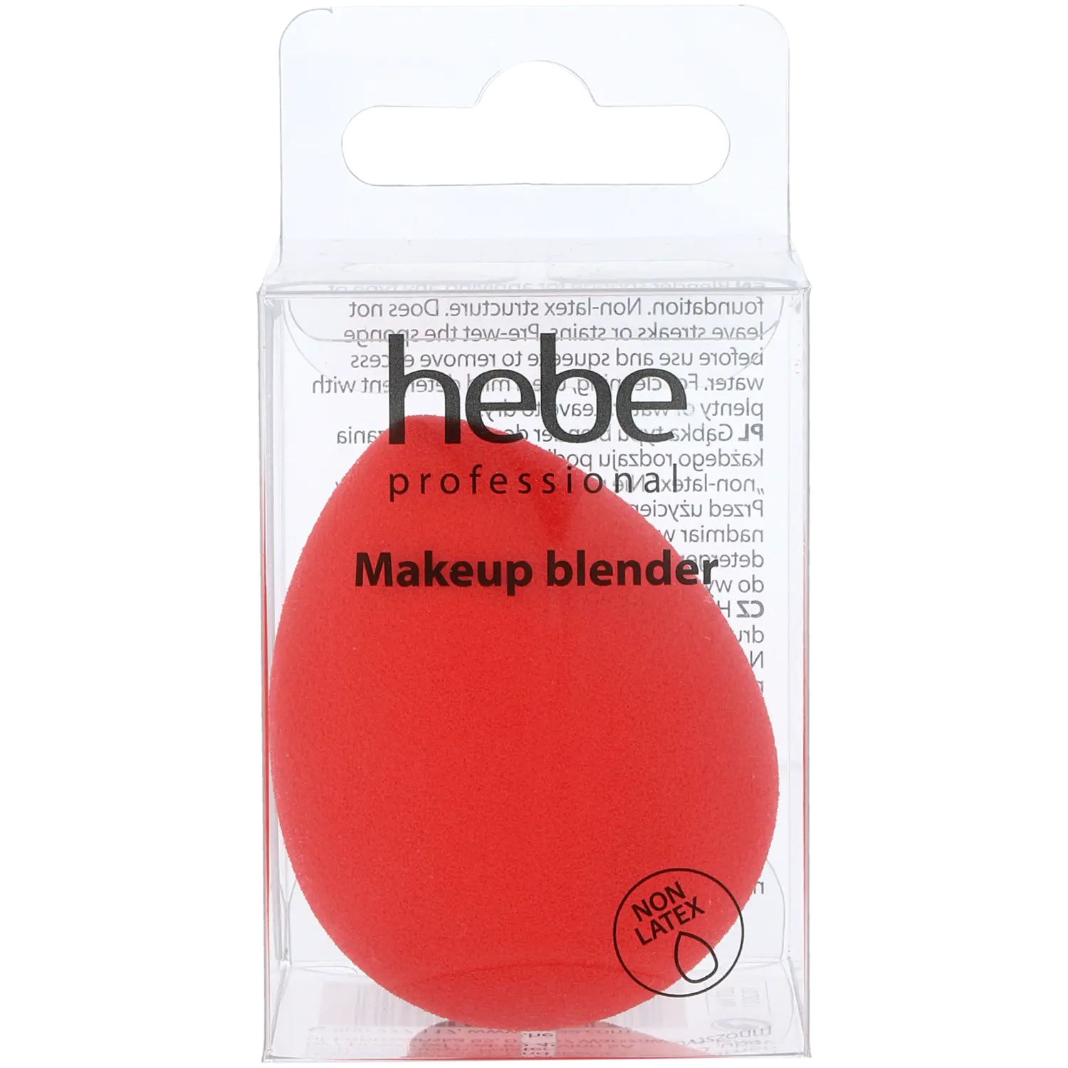 Hebe Professional 3D спонж для макияжа, 1 шт.
Hebe Professional 3D спонж для макияжа, 1 шт.