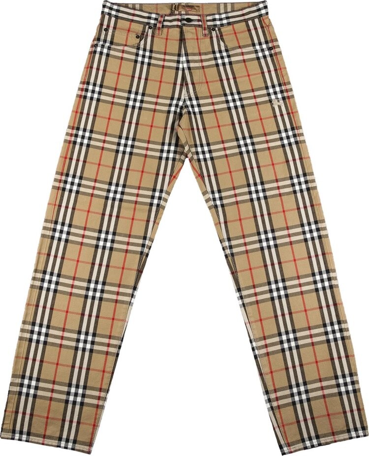 Джинсы Supreme x Burberry Regular Jean 'Beige', загар
Джинсы Supreme x Burberry Regular Jean 'Beige', загар