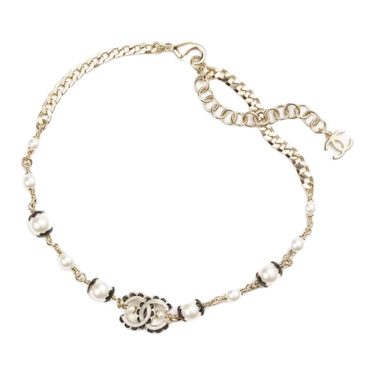 CHANEL Double C Artificial Pearl Necklaces Women's Multicolor
CHANEL Double C Artificial Pearl Necklaces Women's Multicolor