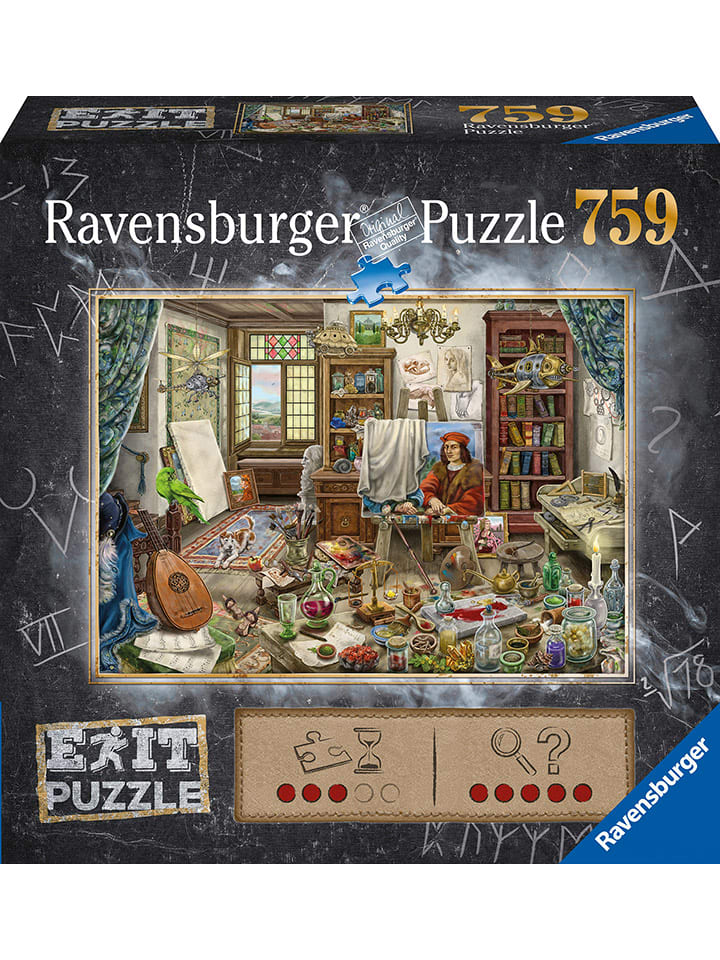 Пазл из 759 деталей «Выход из мастерской художника» - для детей от 12 лет и старше
Пазл из 759 деталей «Выход из мастерской художника» - для детей от 12 лет и старше