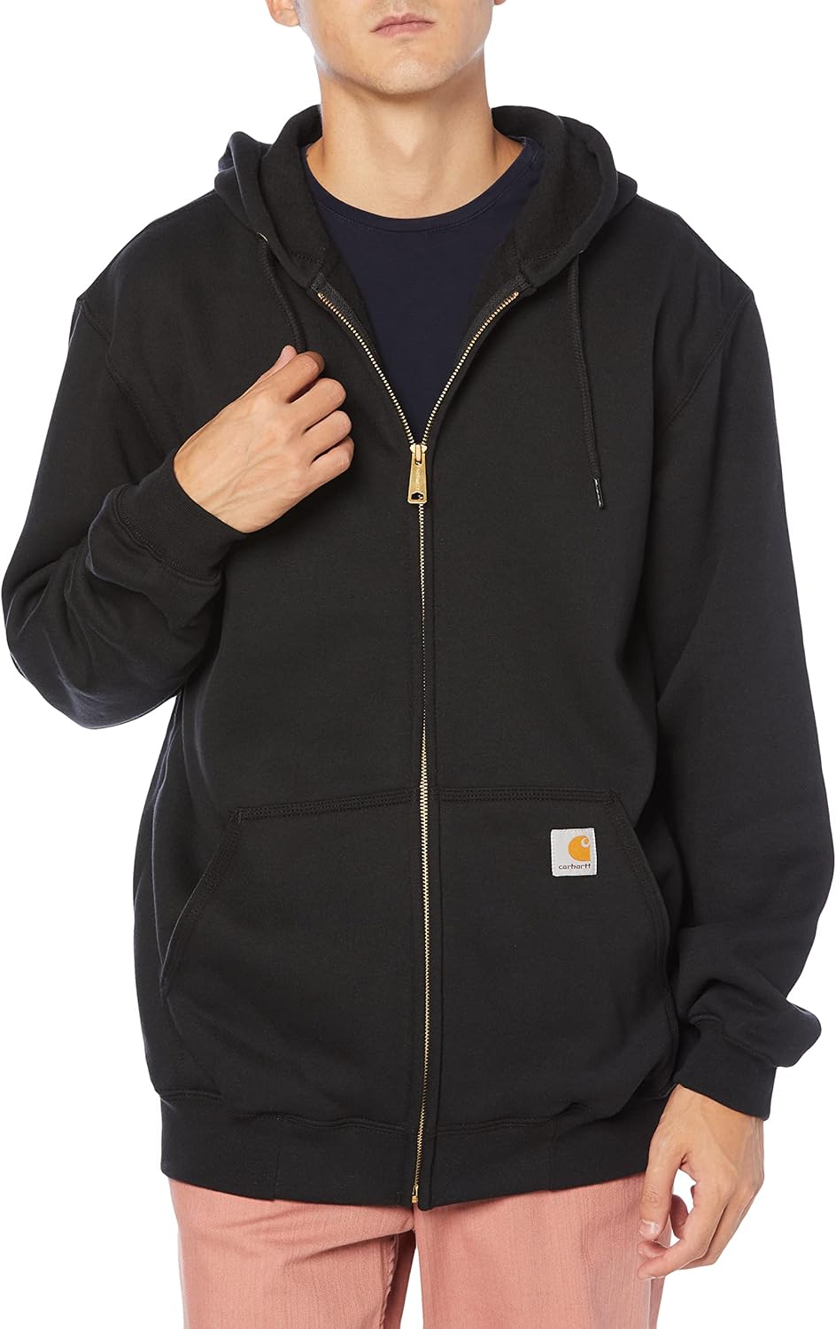 Мужская толстовка Carhartt средней плотности с капюшоном на молнии , черный
Мужская толстовка Carhartt средней плотности с капюшоном на молнии , черный